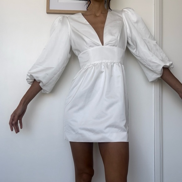 NWT Reformation Weslan Dress - Ivory - 6 - Picture 1 of 6